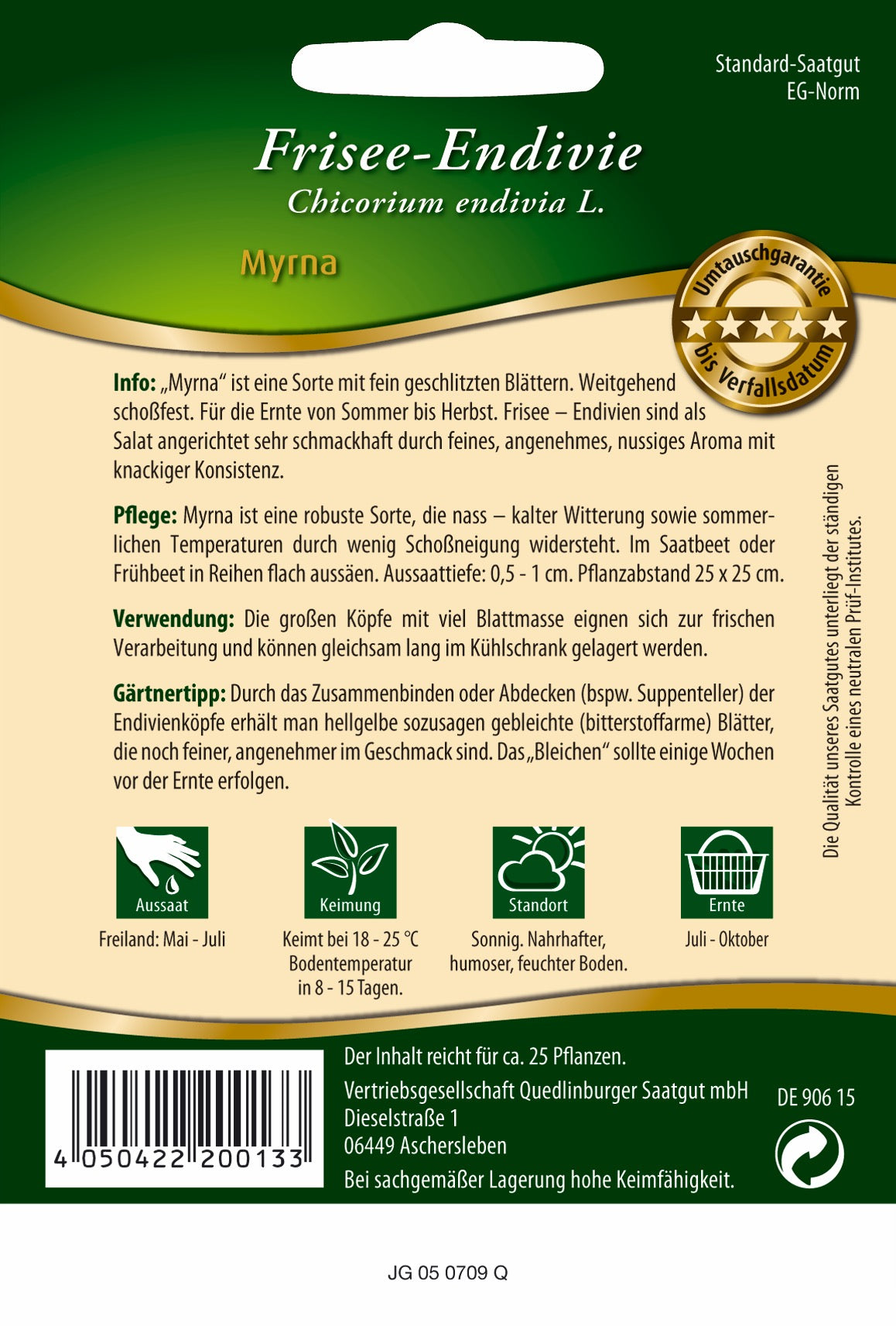 Frisee-Endivie Myrna