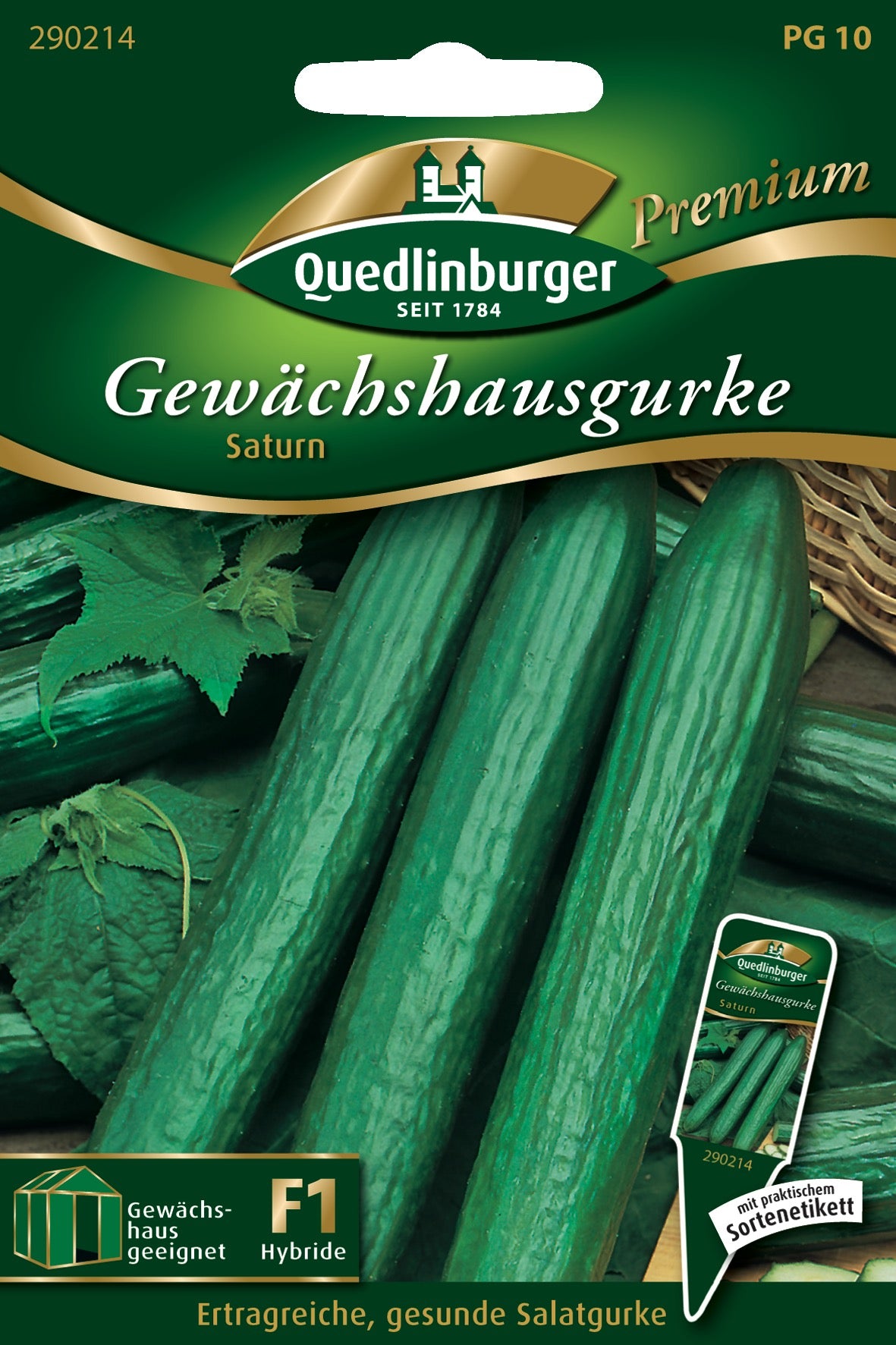 Gewächshausgurken Saturn