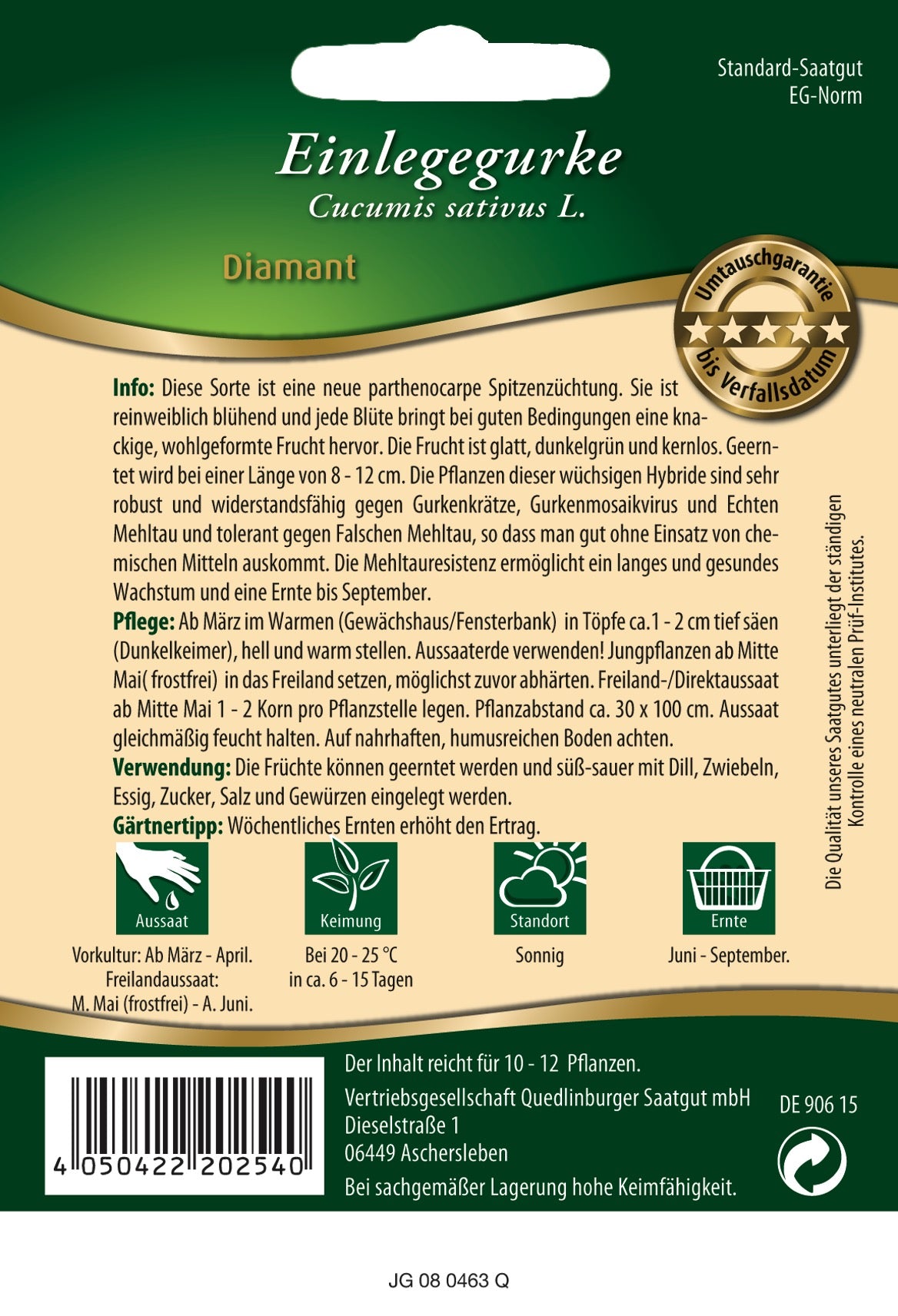 Einlegegurken Diamant