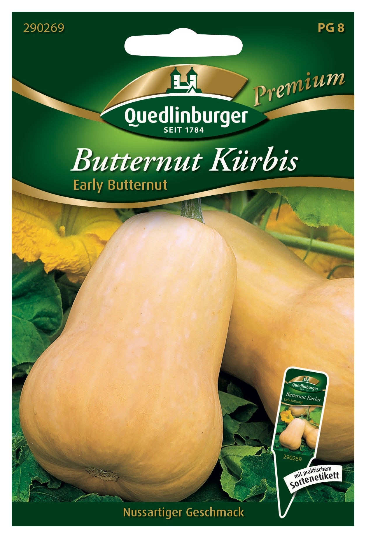 Butternut-Kürbis Early Butter