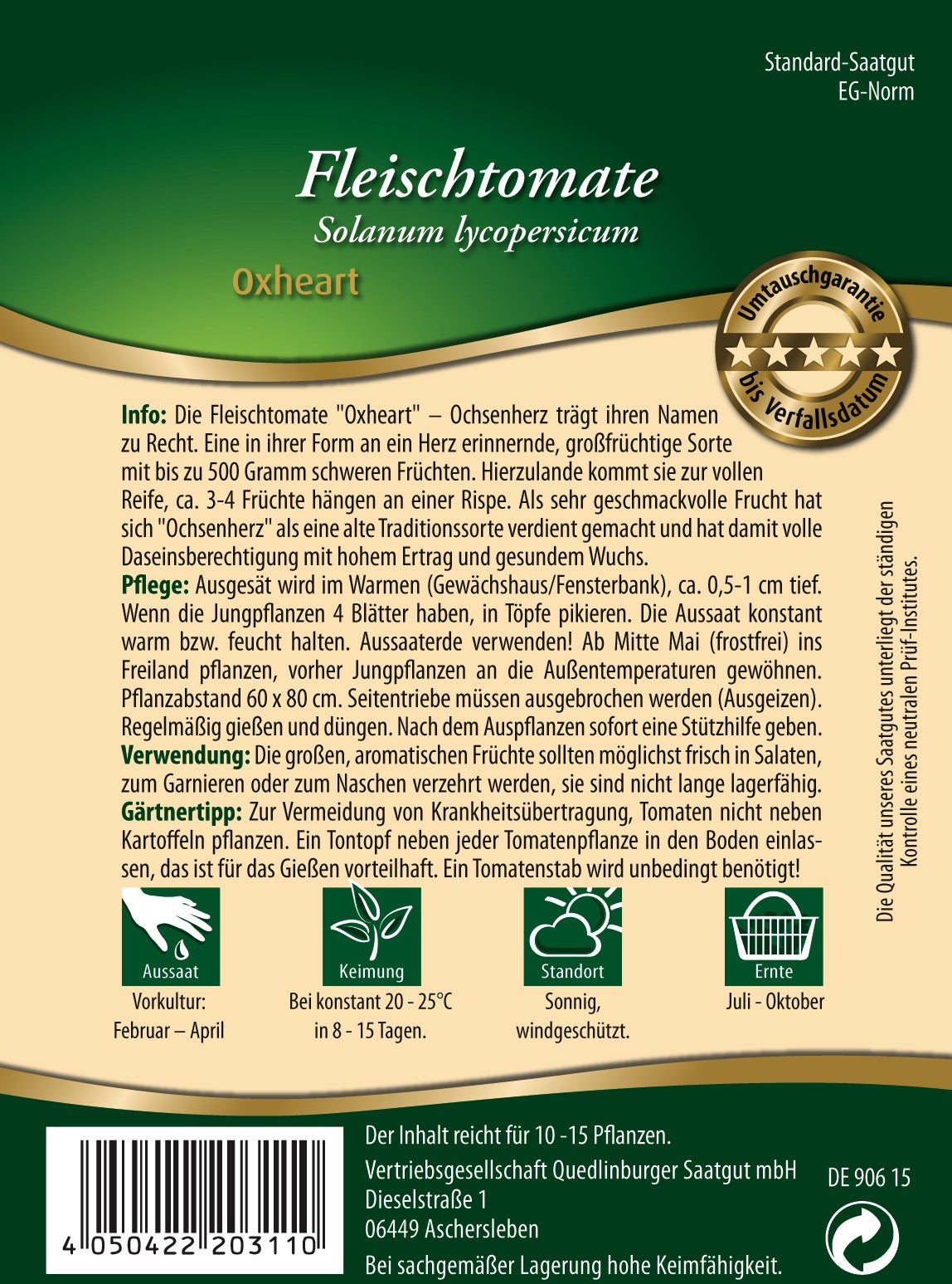 Fleischtomaten Oxheart