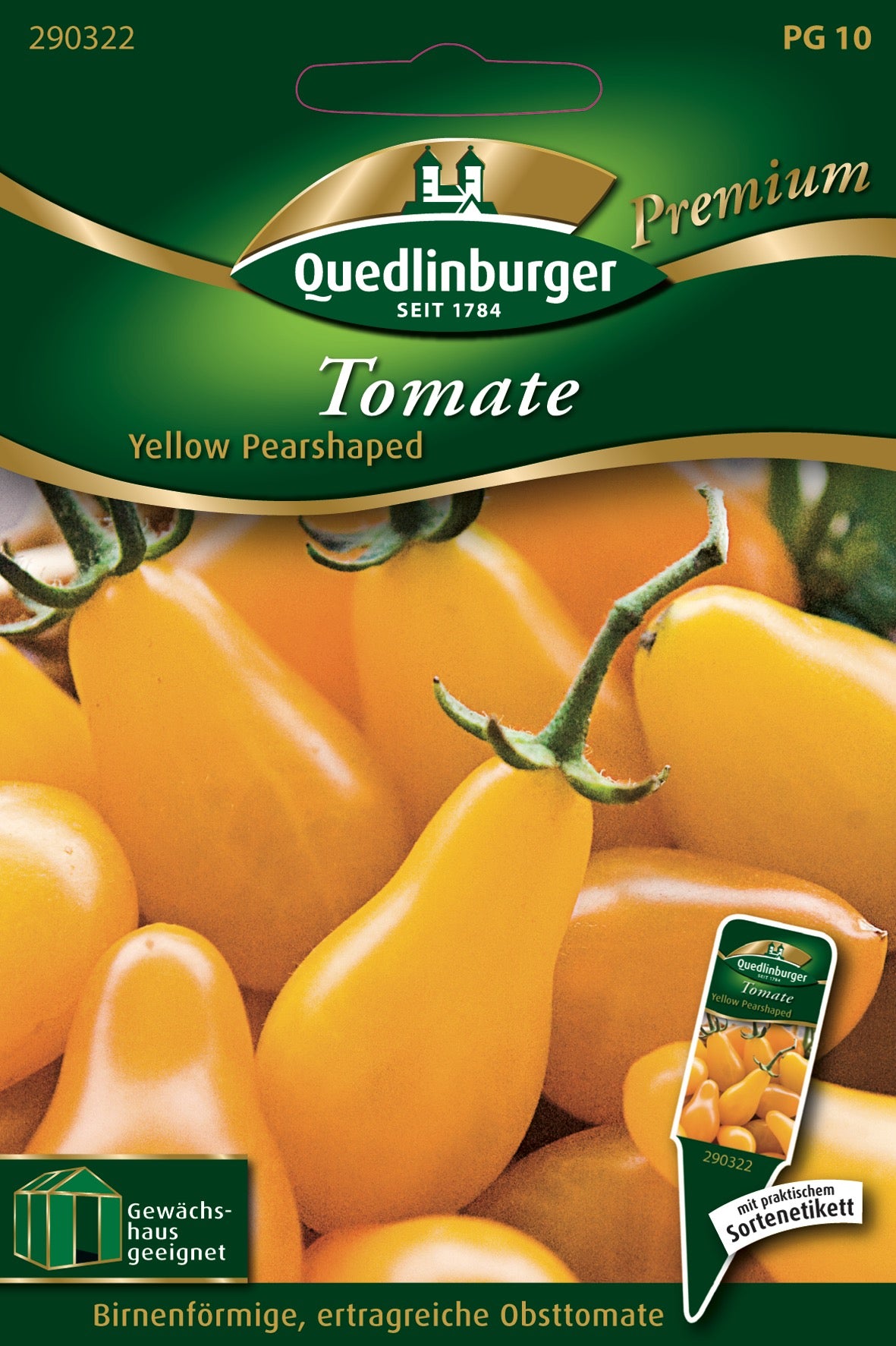 Tomaten Yellow Pearshaped