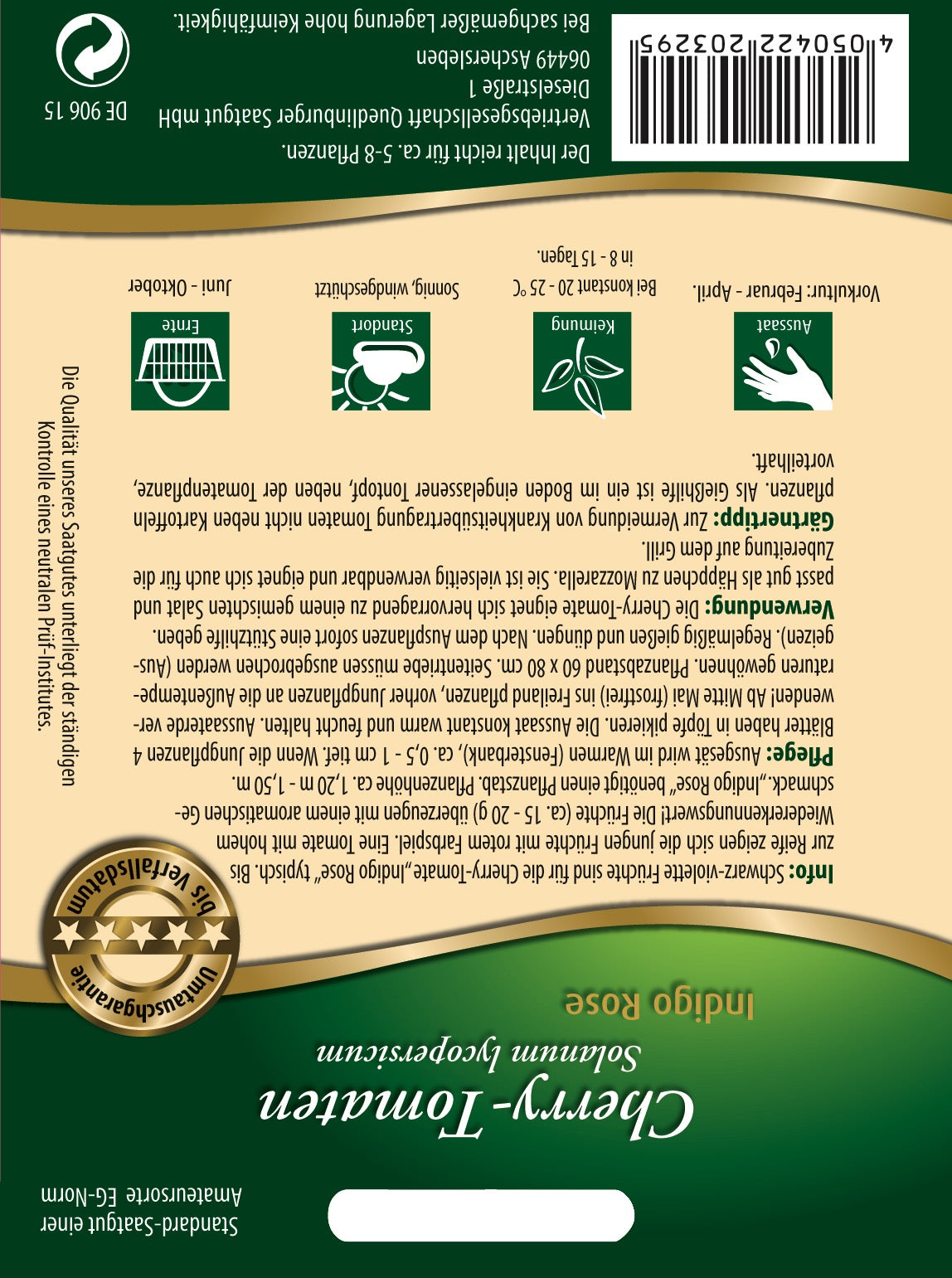 Tomaten Cherry Indigo rose