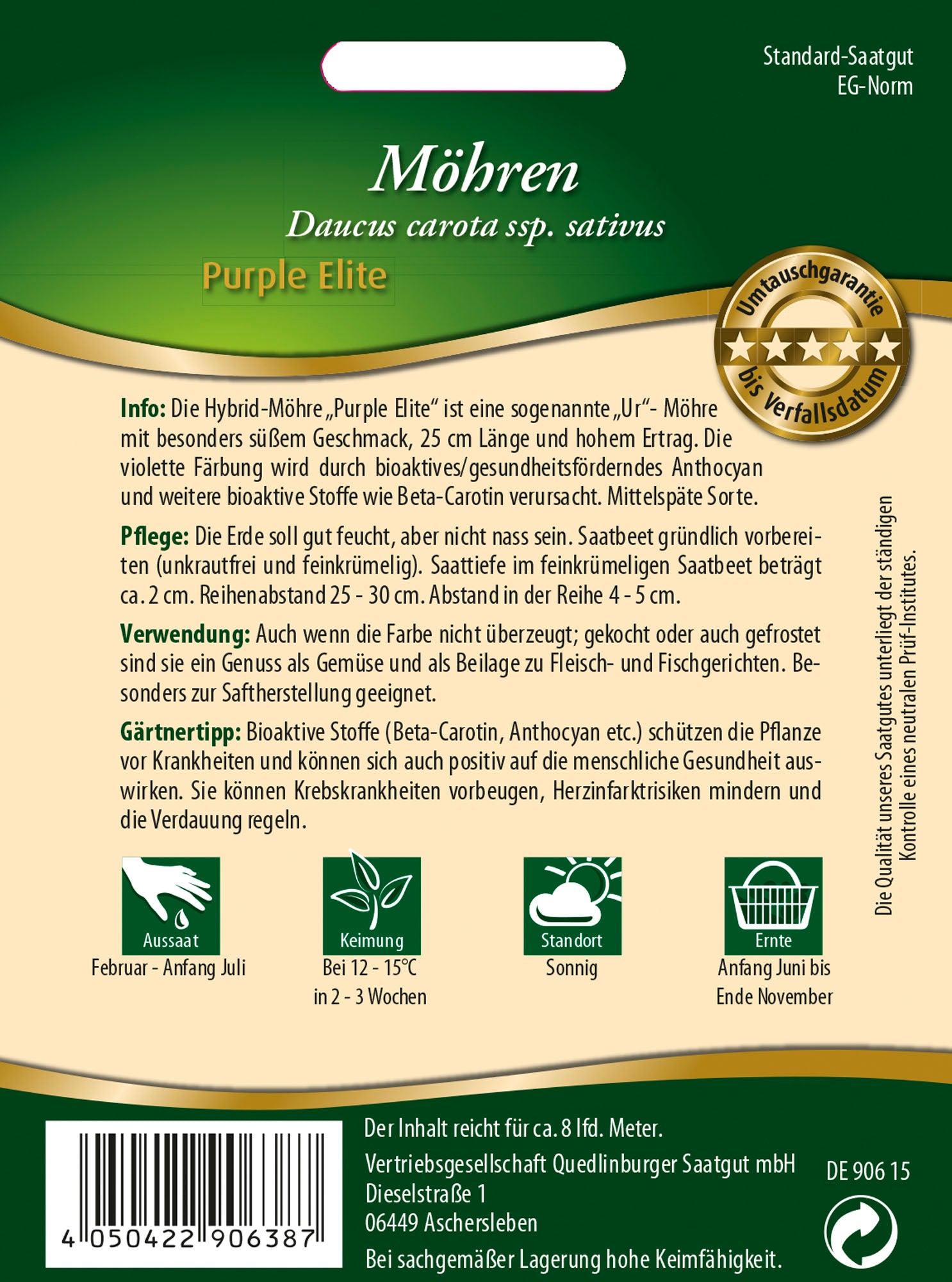 Möhren Purple Elite