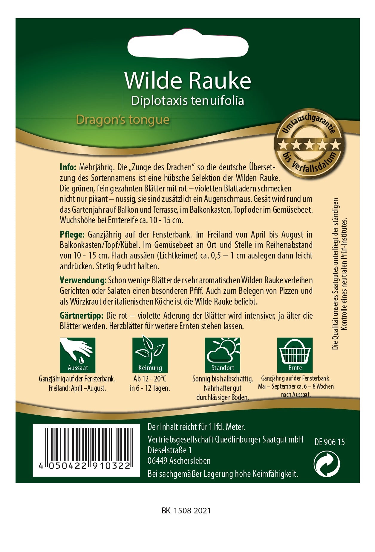 Rauke Wilde Dragon's tongue