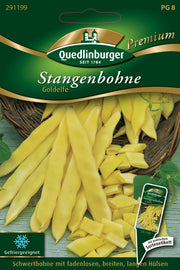 Stangenbohnen Goldelfe