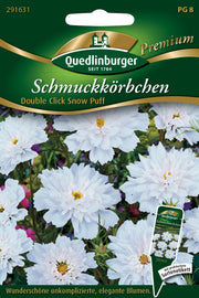 Cosmos Double Click Snow Puff