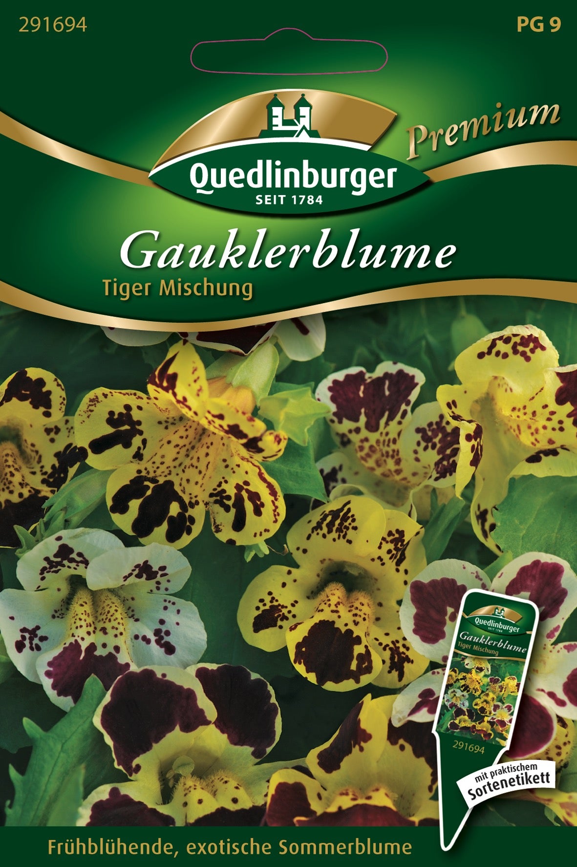 Gauklerblumen Tiger Mischung