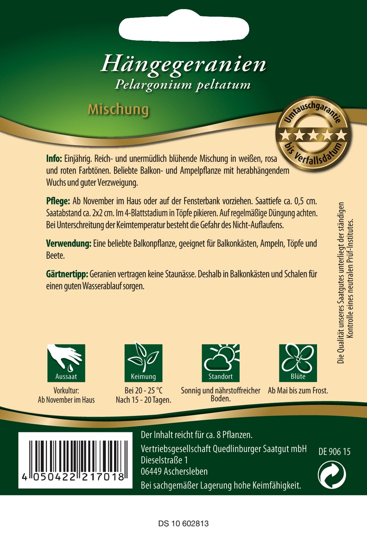 Hänge-Geranien Mischung