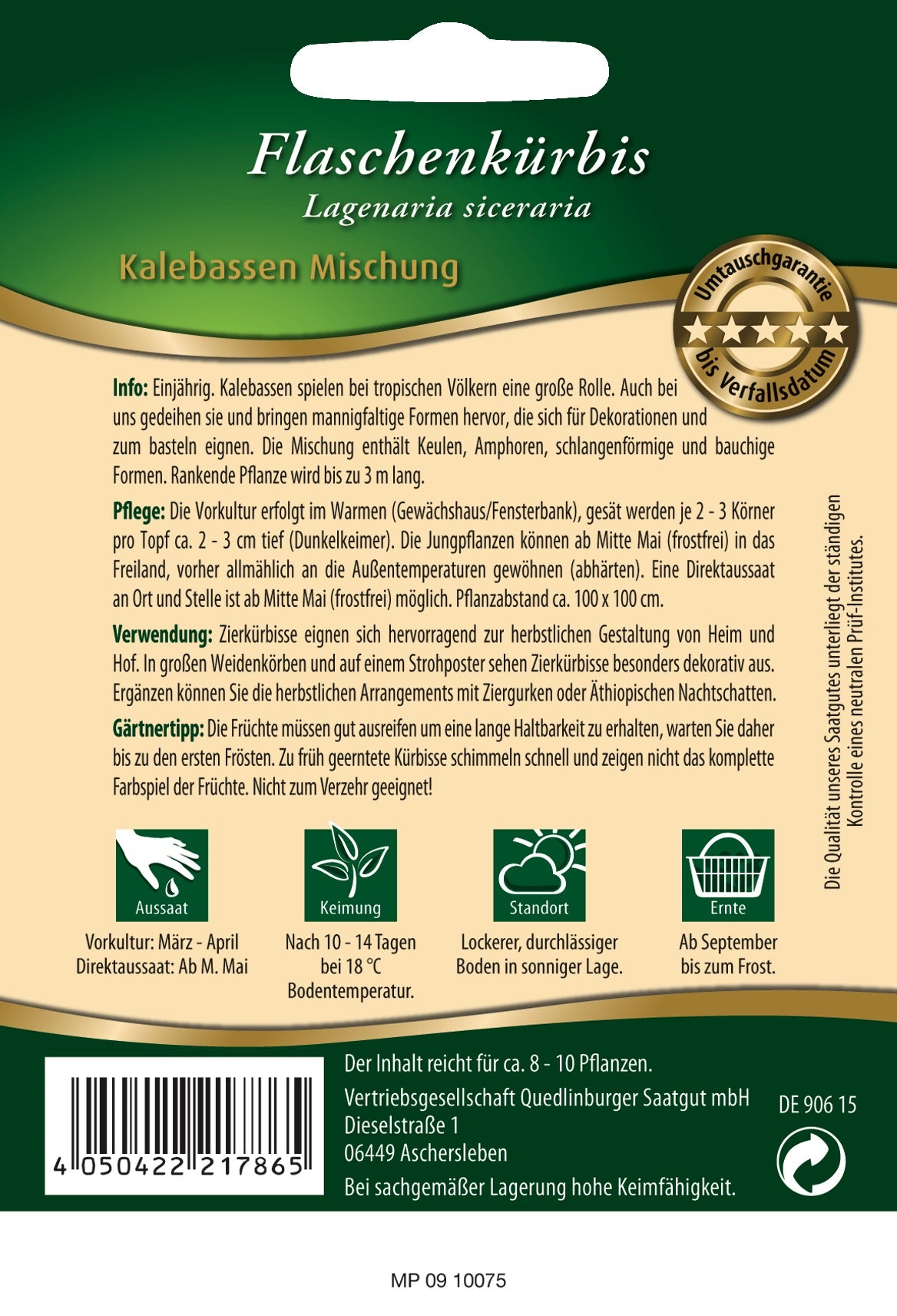 Flaschen-Kürbis Mischung