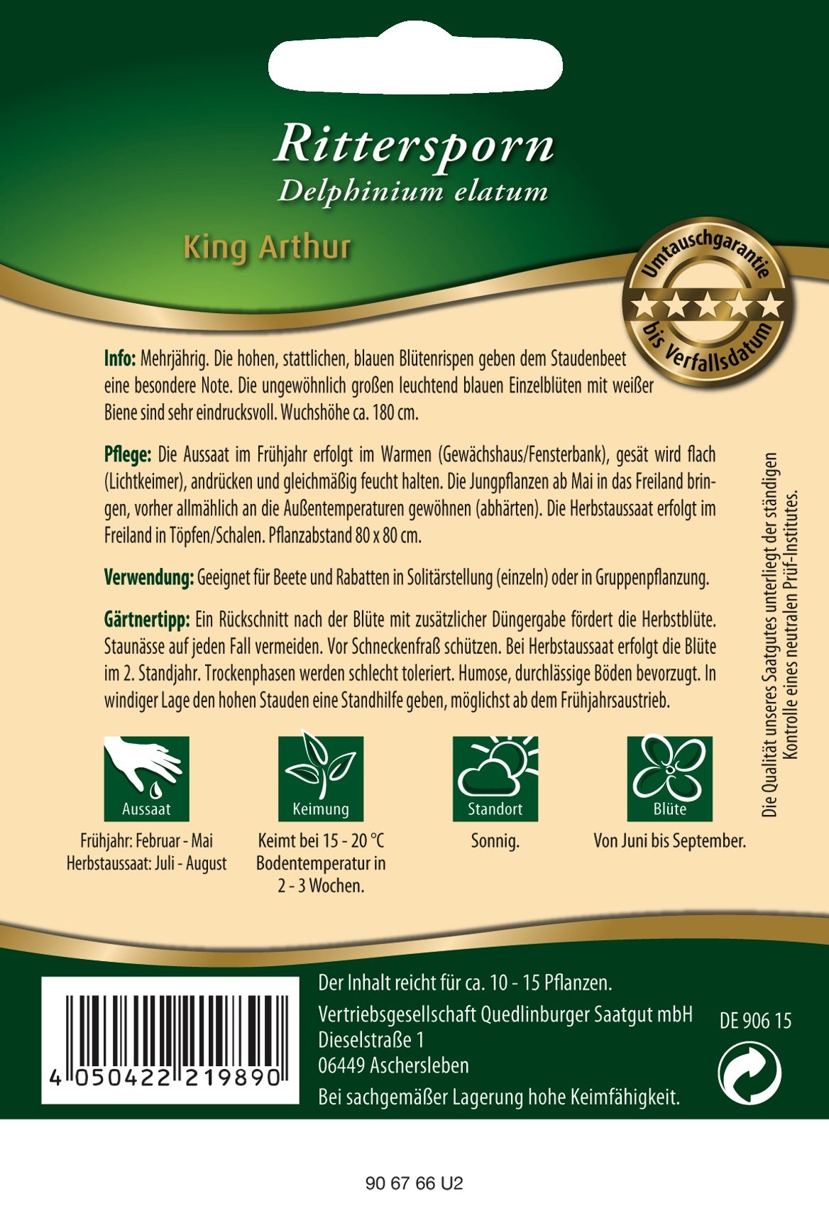 Rittersporn King Arthur