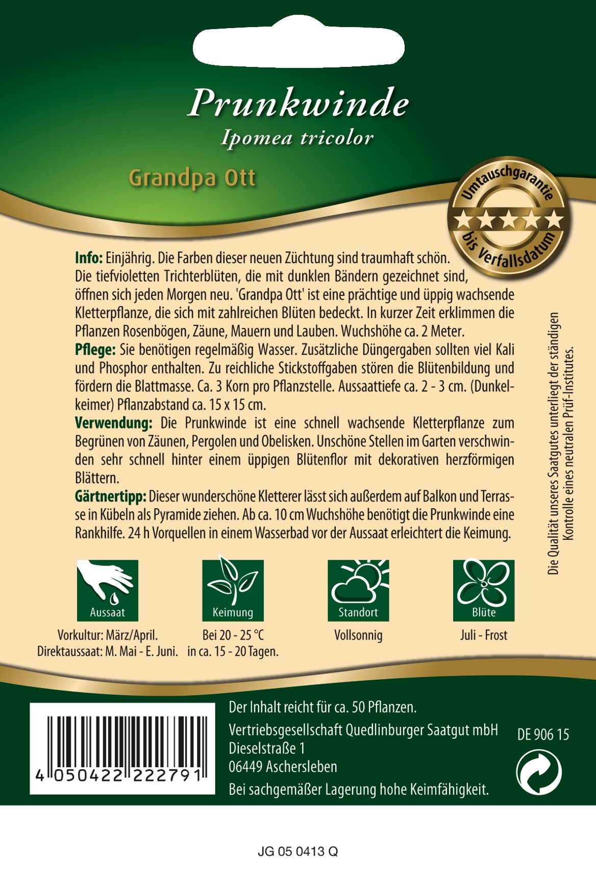 Prunk-Winde Grandpa Ott