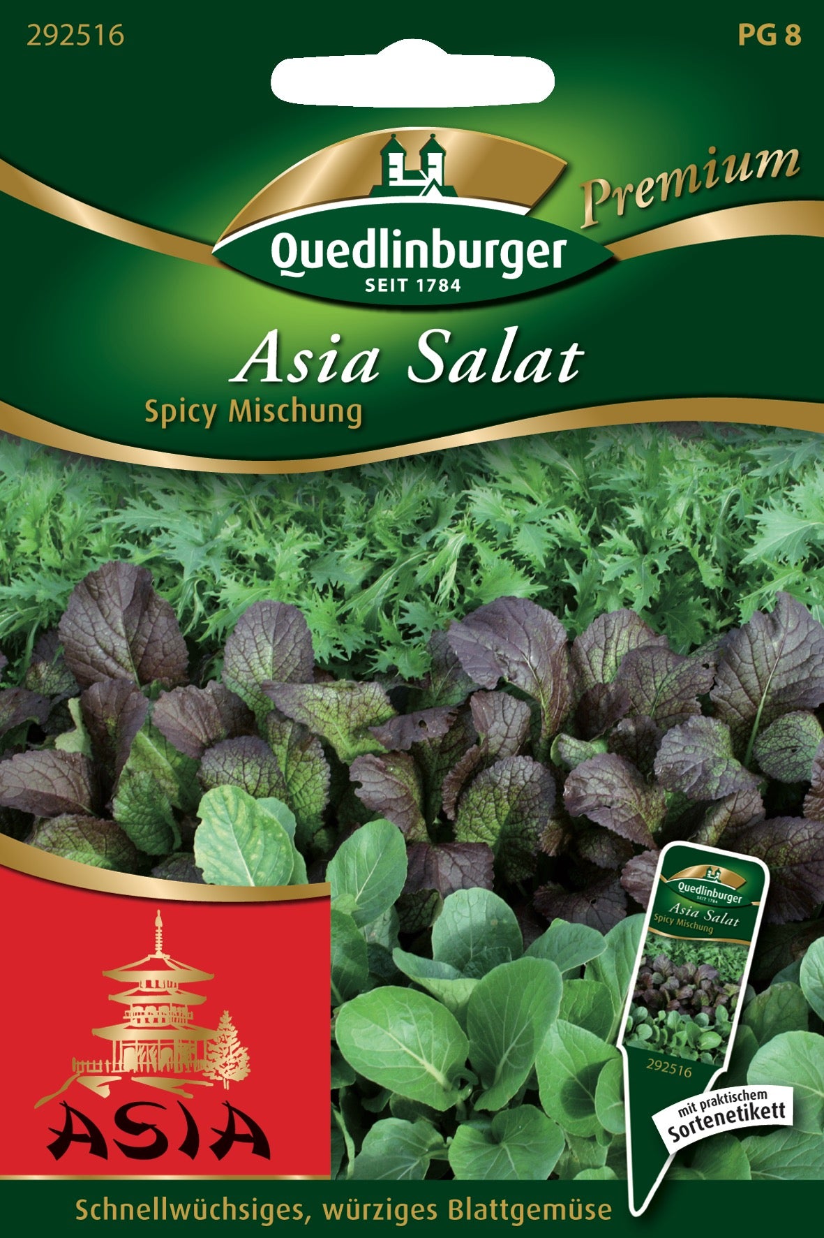 Asia-Salat Spicy Mischung