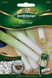 Porree Elefant Pillensaat