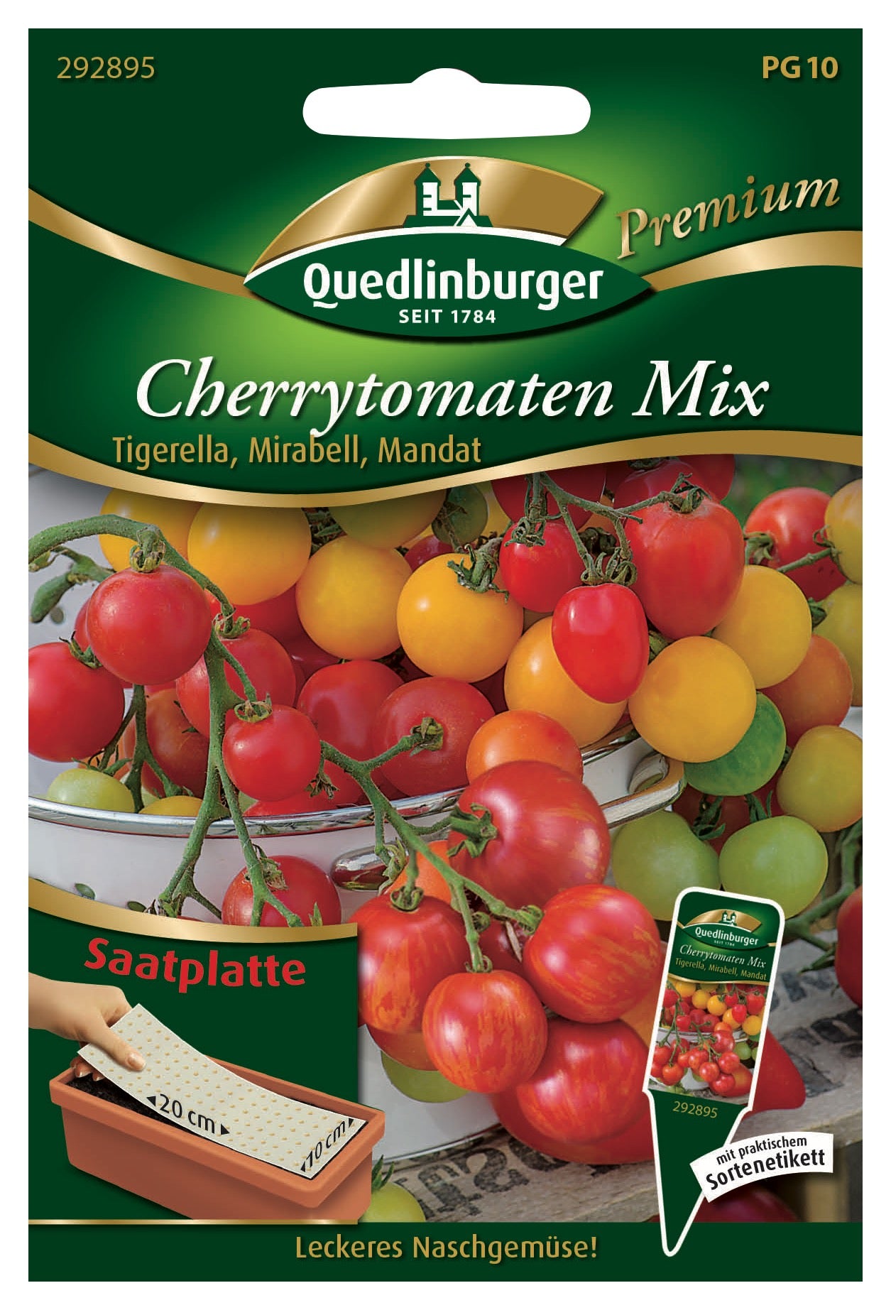 Cherry-Tomaten Mix Saatplatte