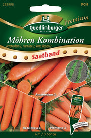 Möhren früh mittel spät Saatband