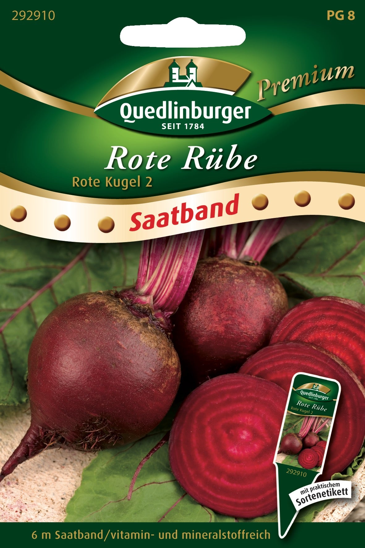 Rote Bete Rote Kugel 2 Saatband