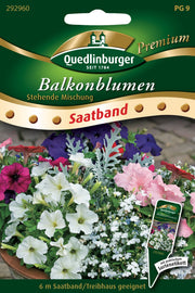 Balkonblumen stehende Mischung Saatband