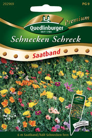 Schnecken Schreck blühende Mischung Saatband