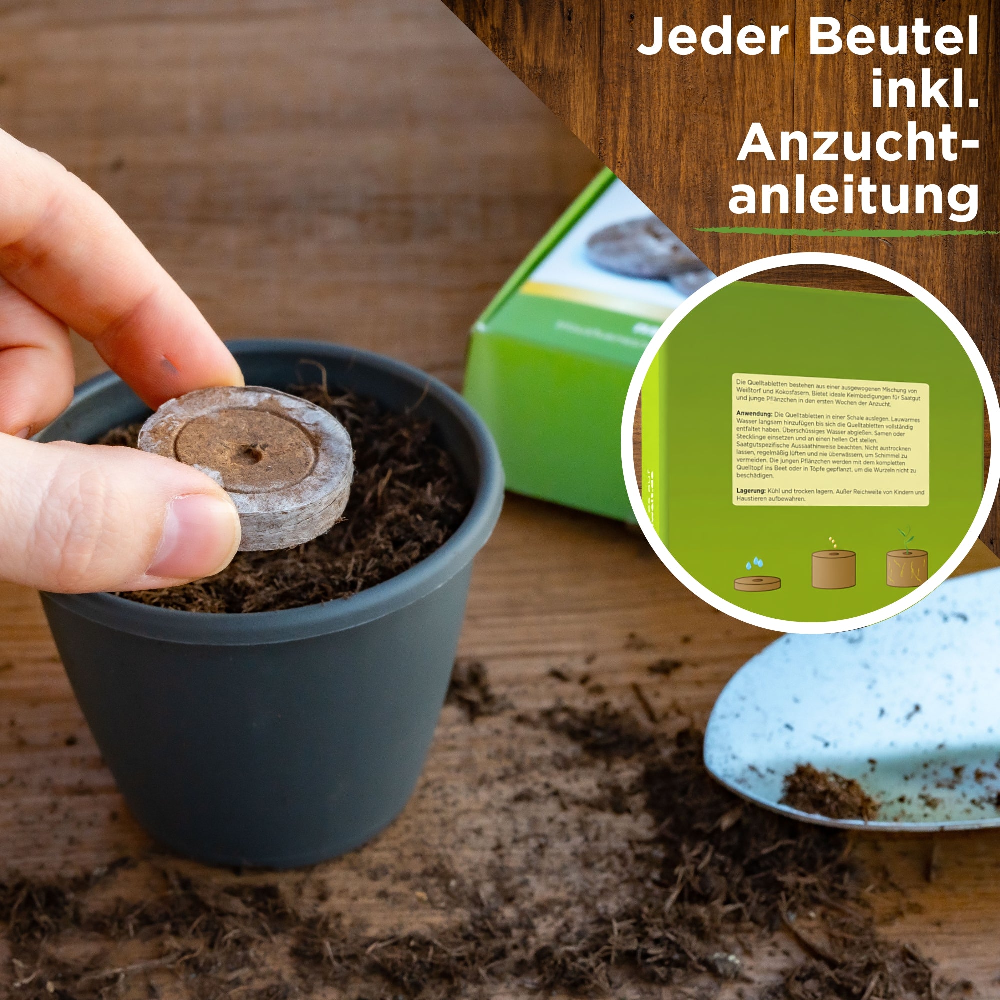 Quelltabletten 120 Stück