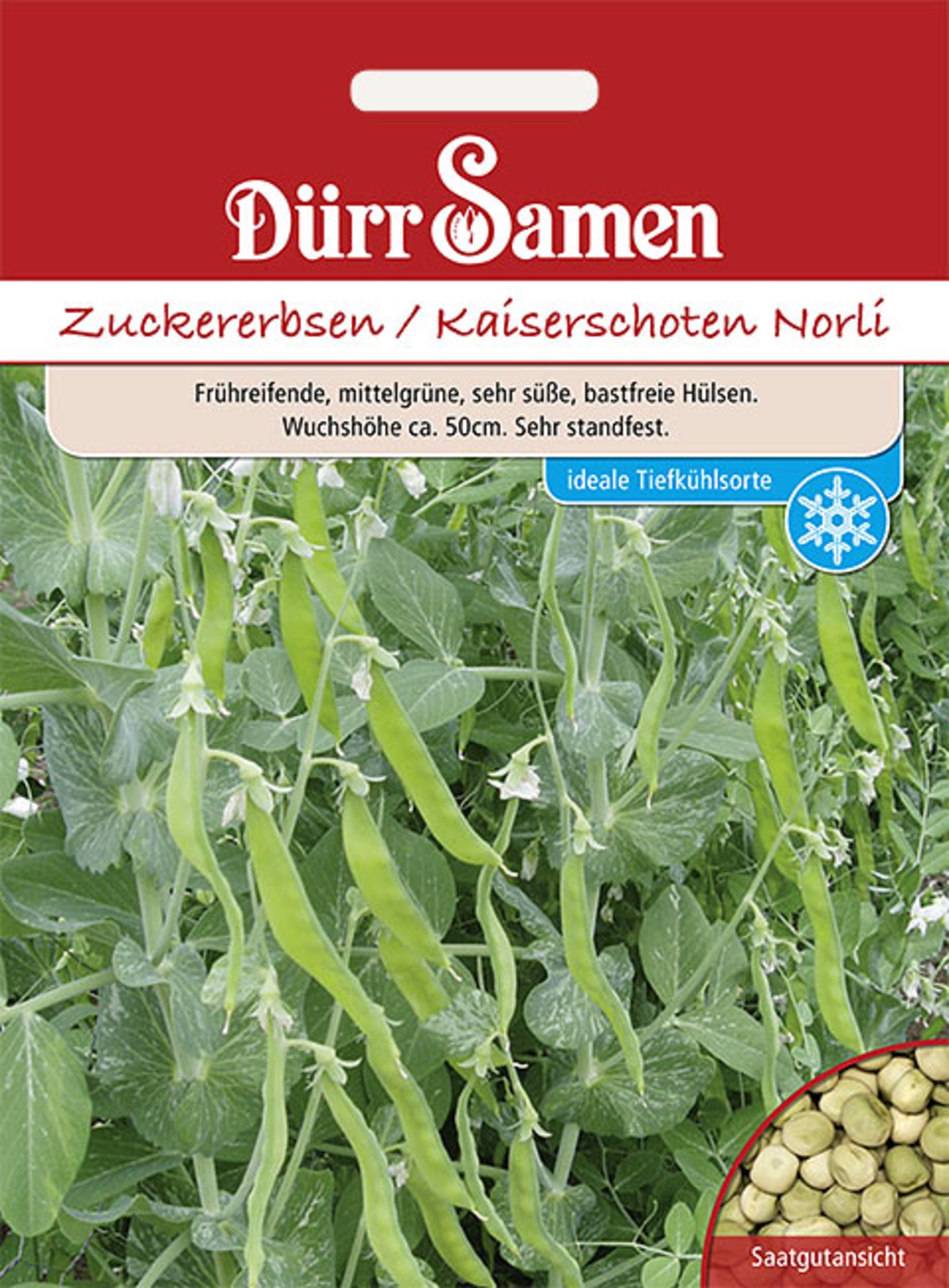 Zuckererbsen Norli