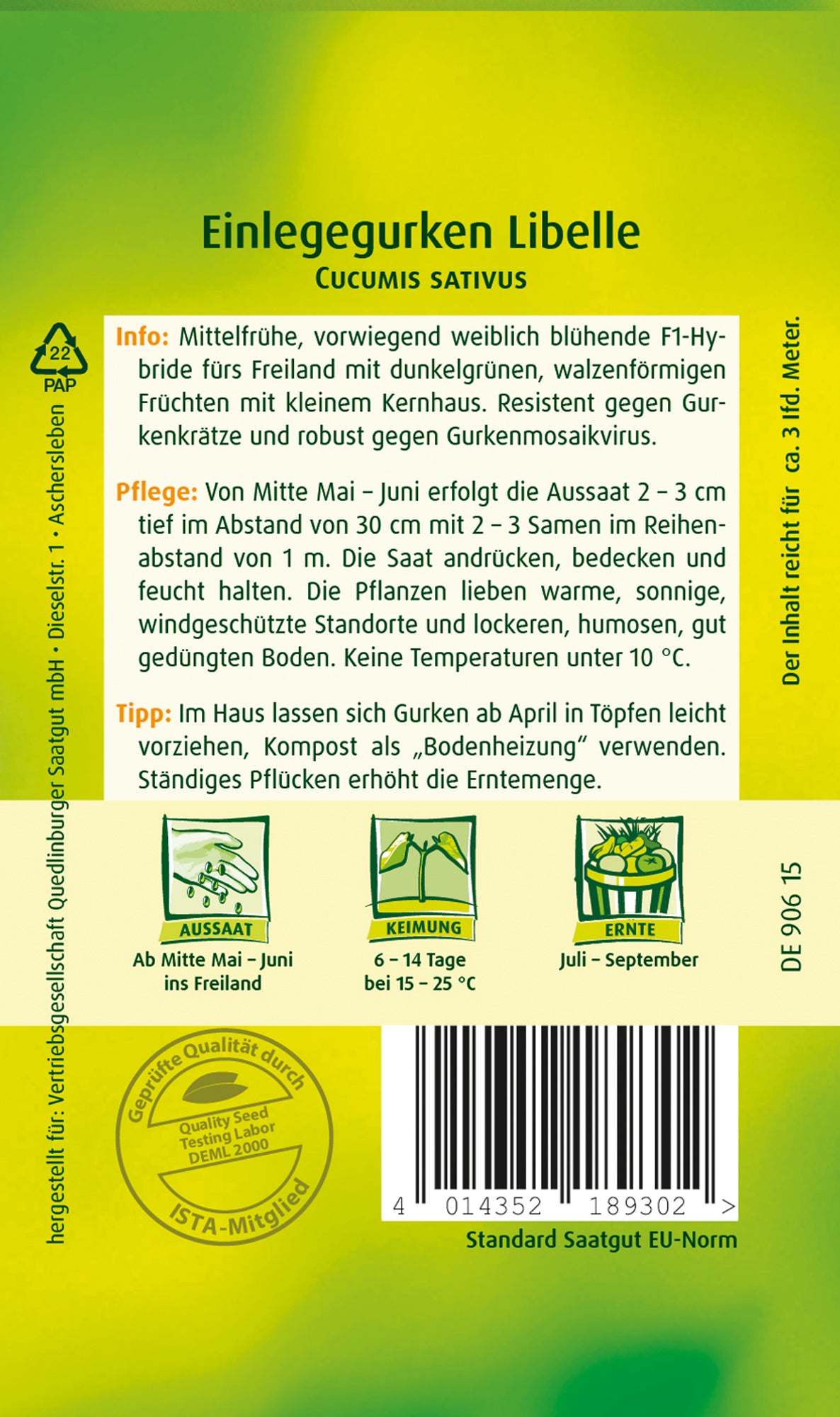 Einlegegurken Libelle