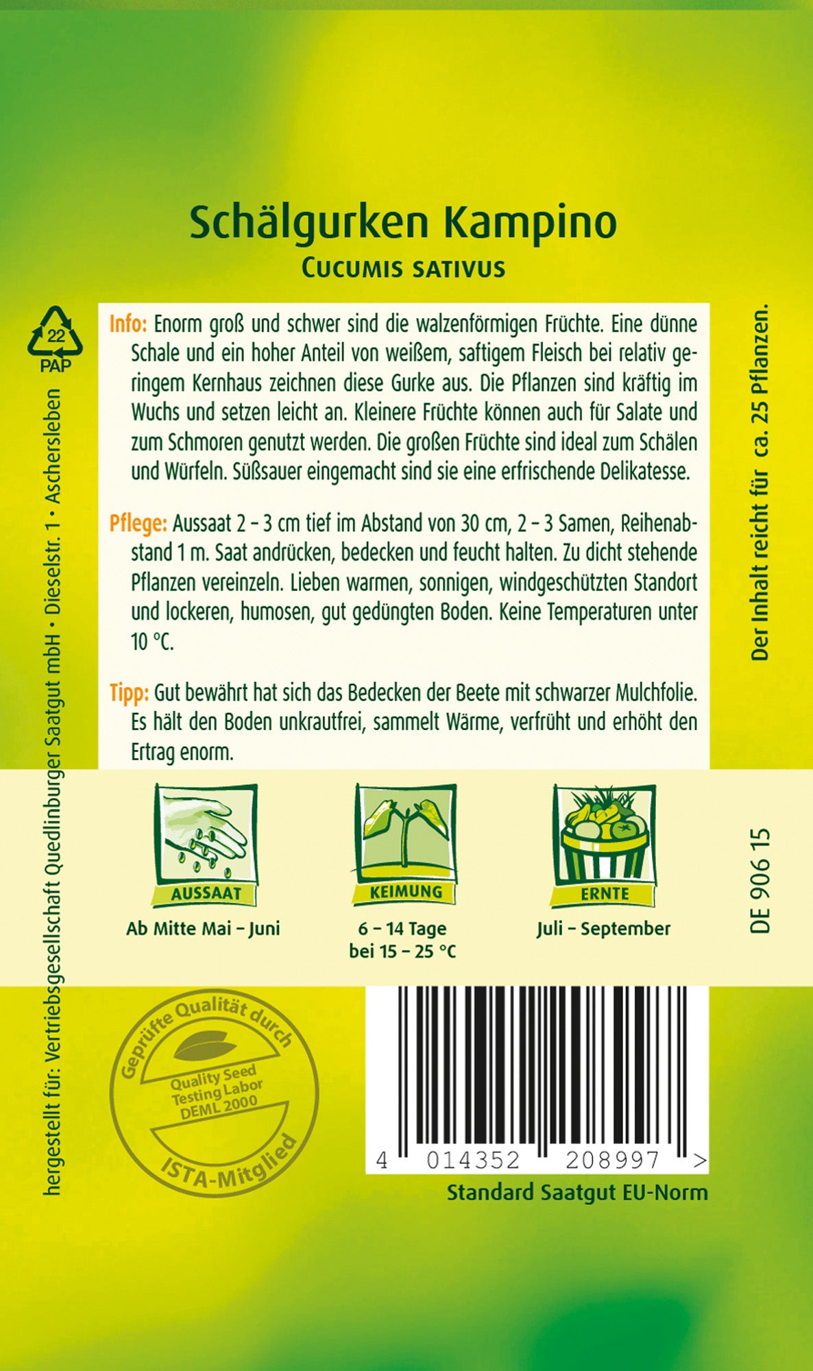 Schäl-Gurken Kampino