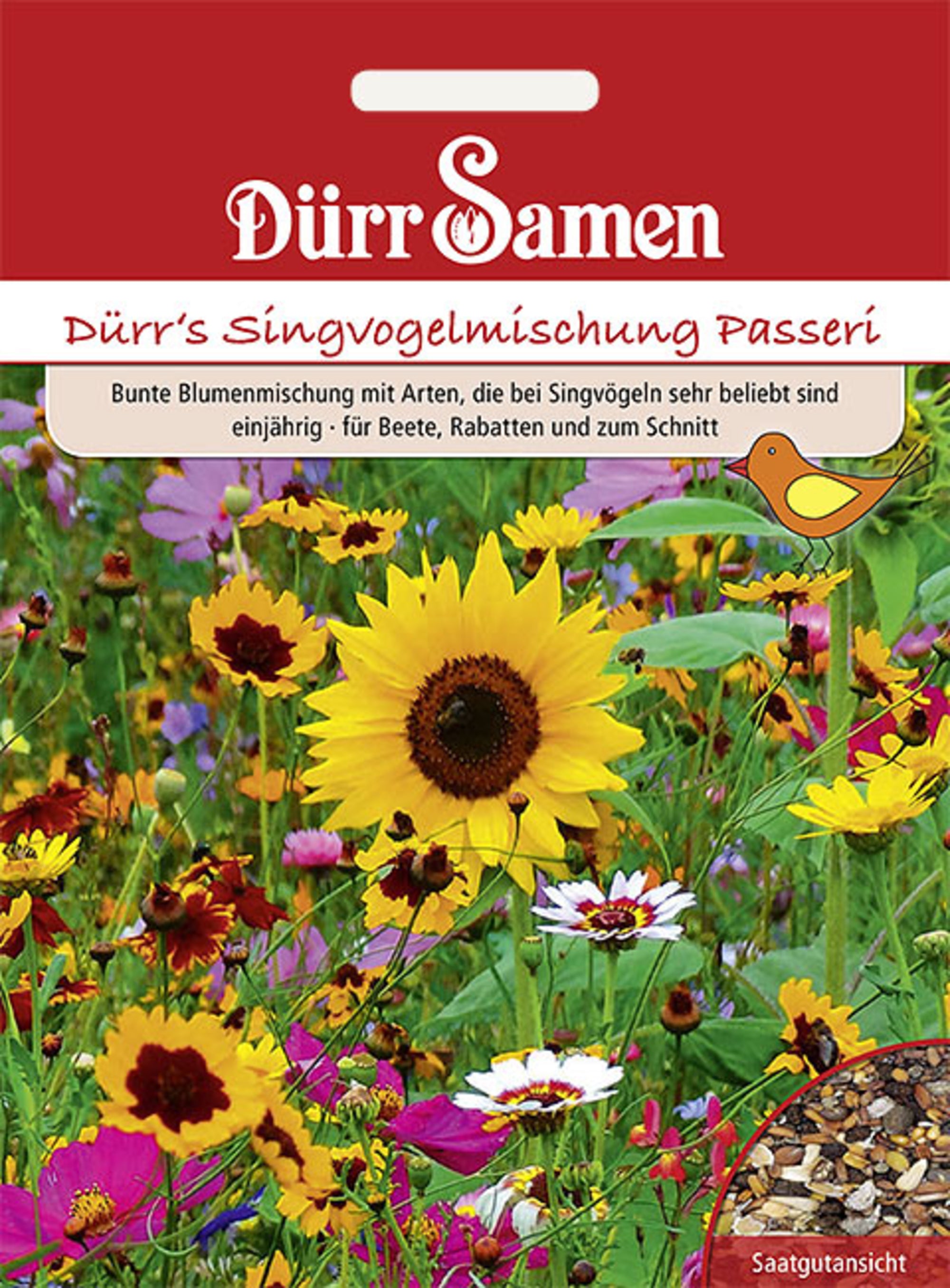 Blumenmischung Singvogel-Mischung Passeri 1 kg einjährig