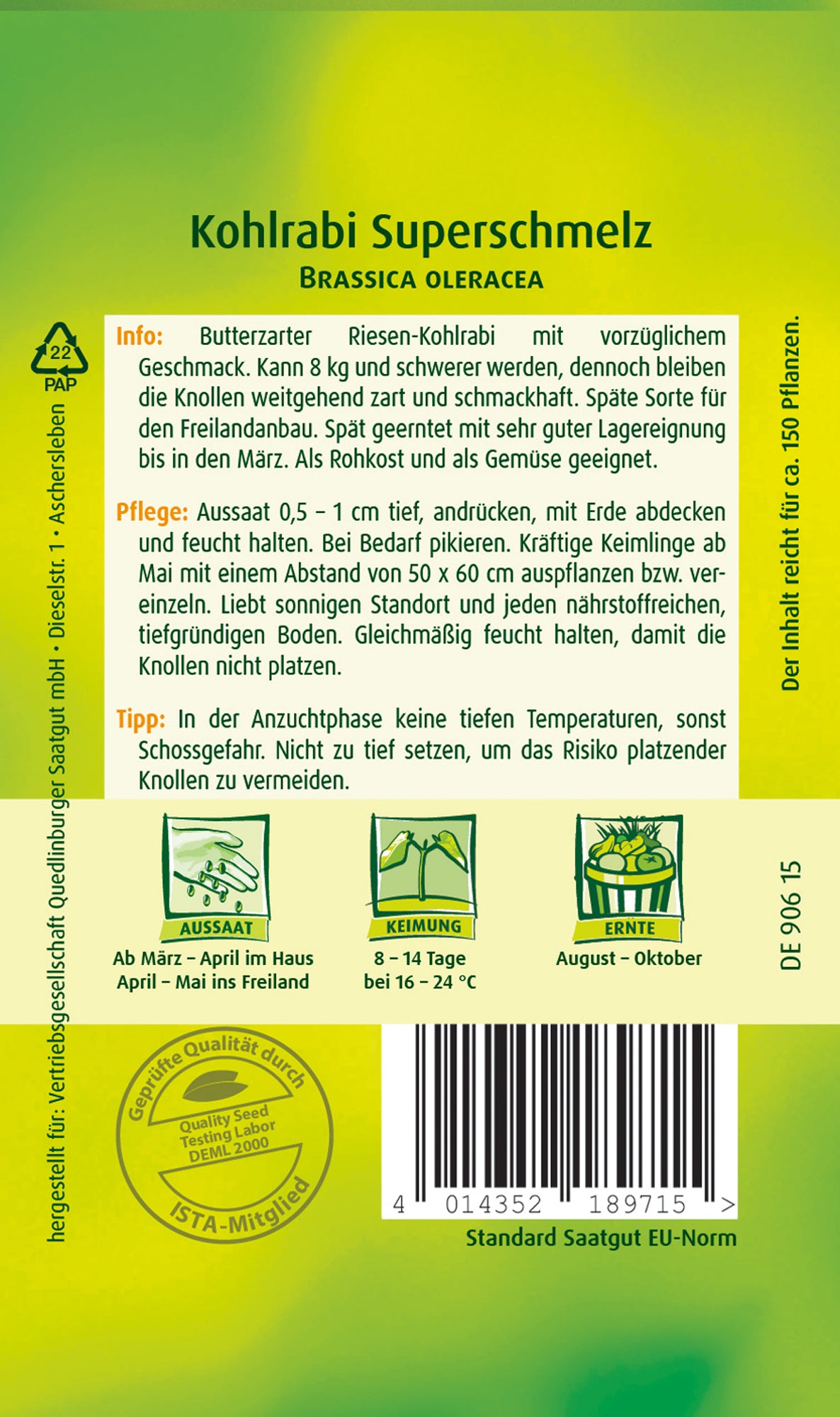 Kohlrabi Superschmelz