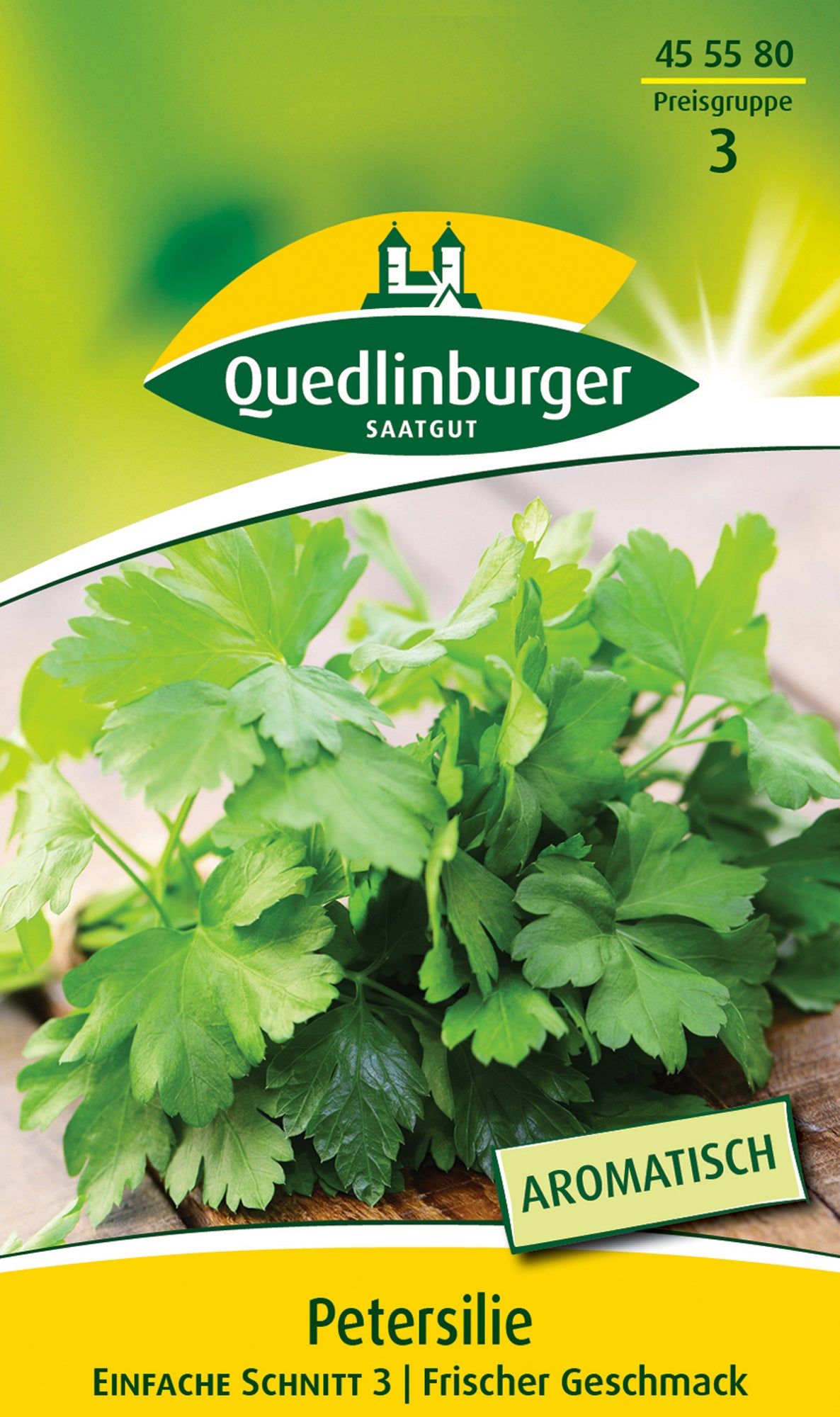Petersilie Einfache Schnitt 3