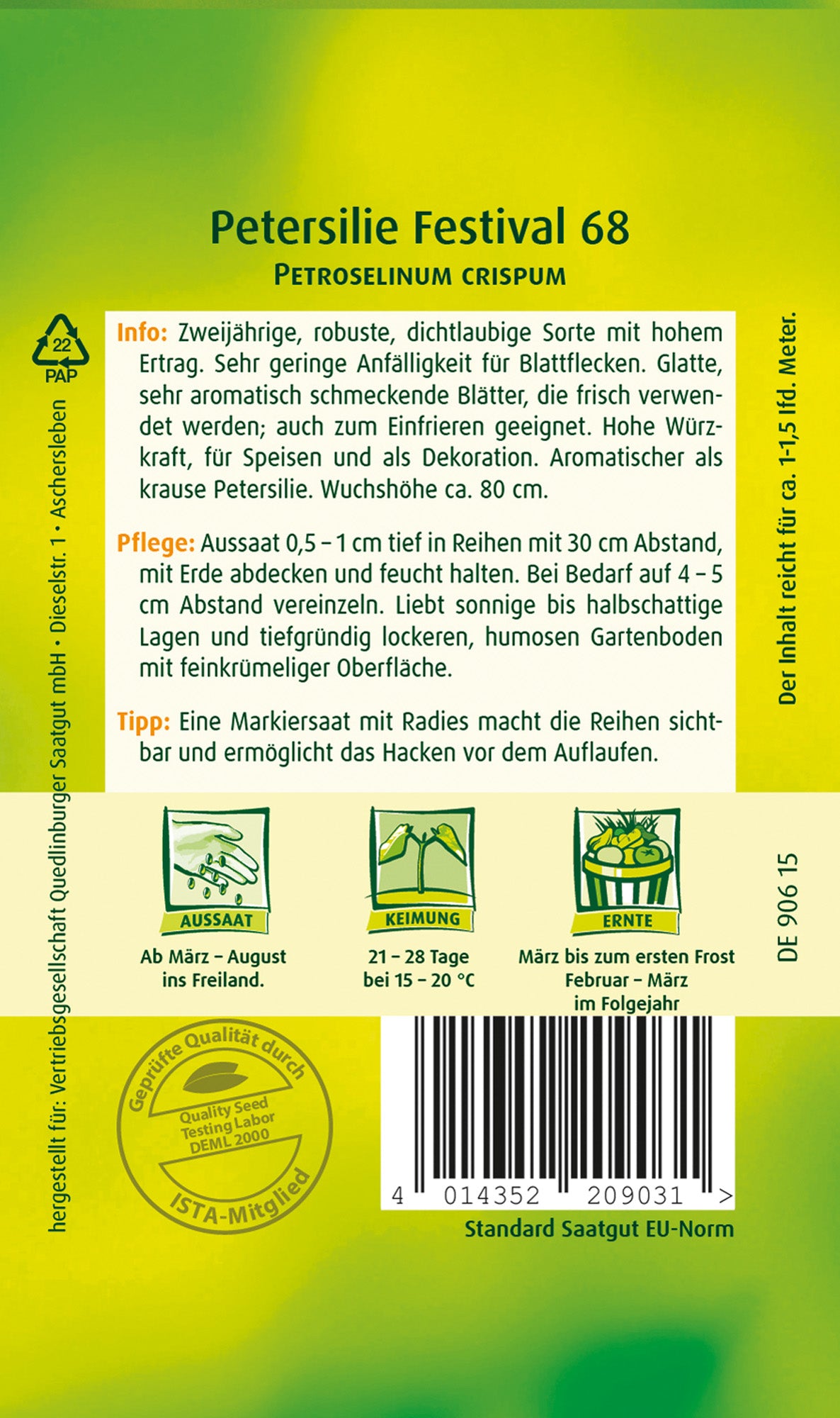 Petersilie Festival 68