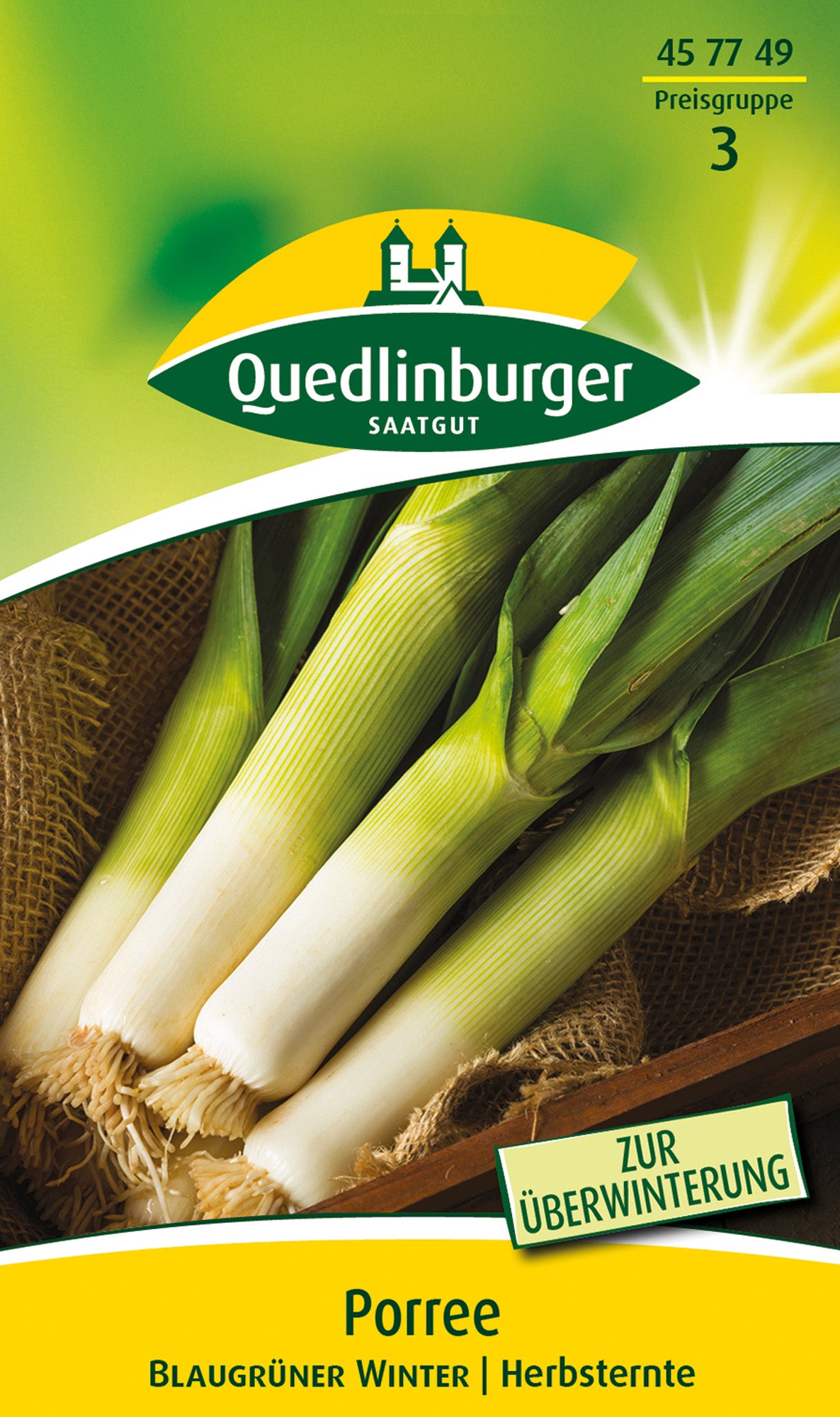 Porree Blaugrüner Winter