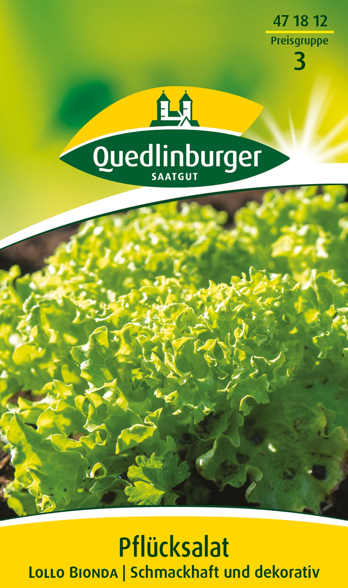 Pflücksalat Lollo bionda