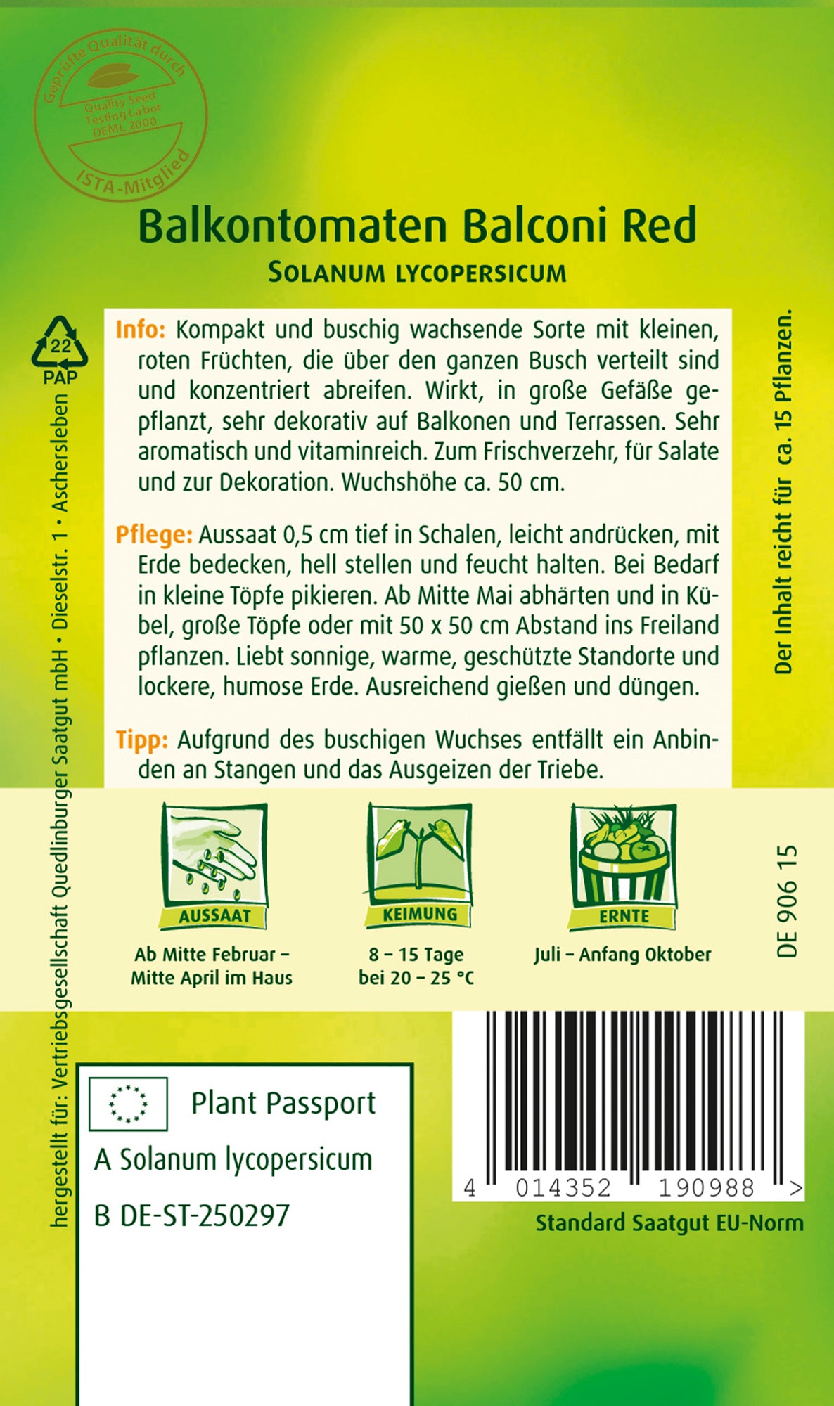 Balkontomaten Balconi Red