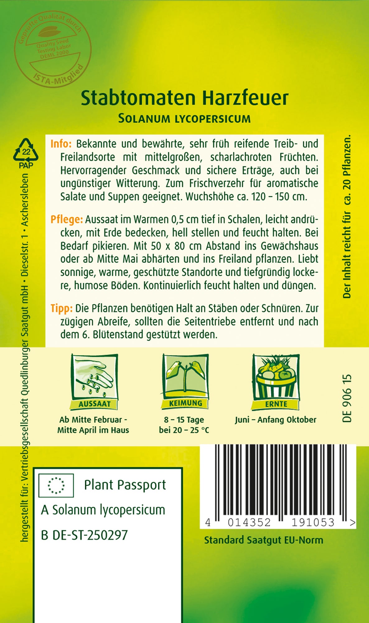 Stabtomaten Harzfeuer