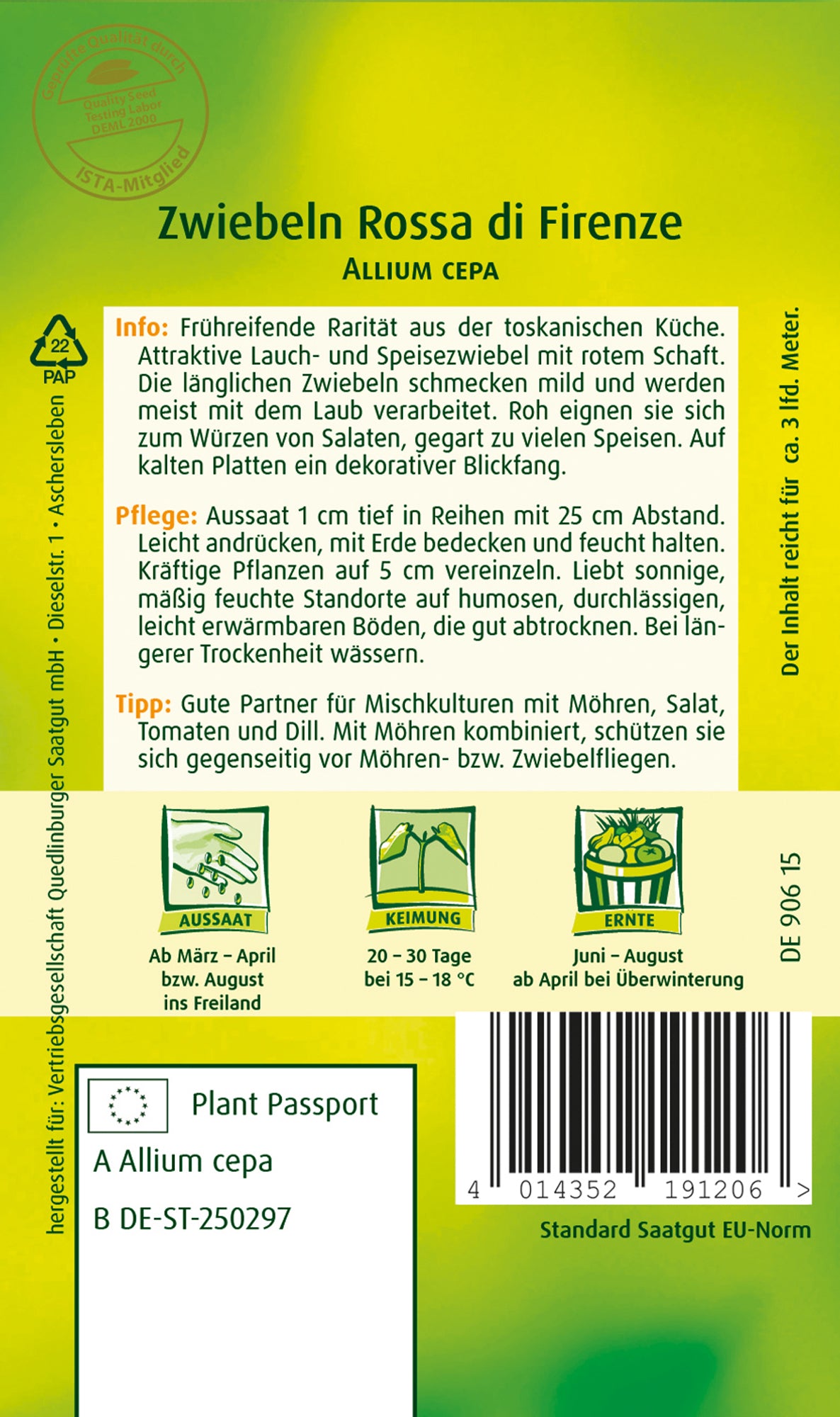 Zwiebeln Rossa die Firenze