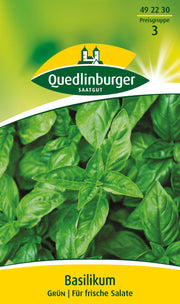 Basilikum Grün