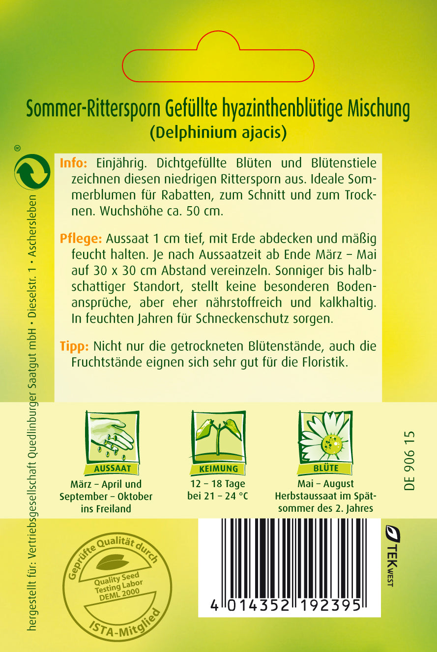 Sommer-Rittersporn hyazinthbl