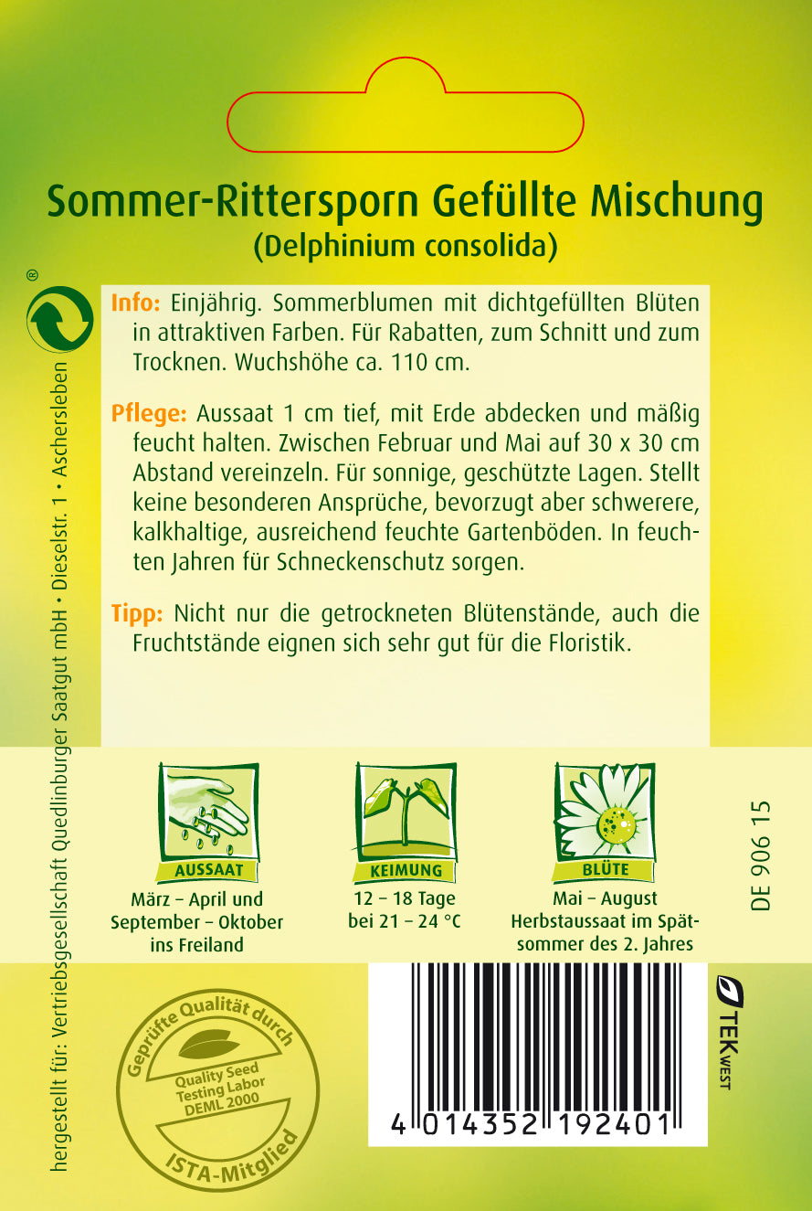 Sommer-Rittersporn Gefüllte M