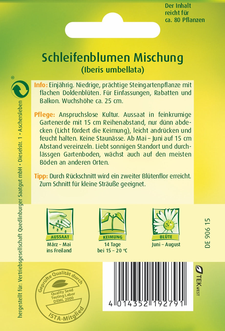 Schleifenblume  Mischung