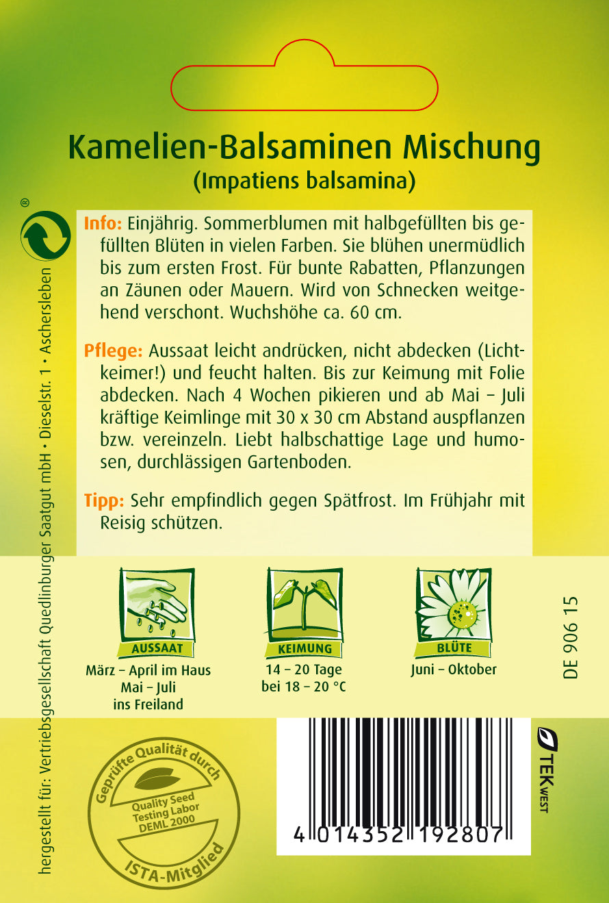 Kamelien-Balsamine Mischung
