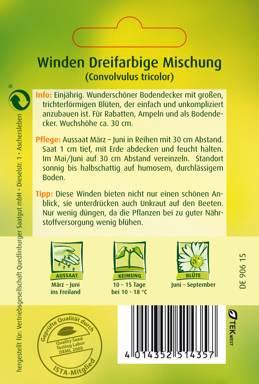 Winde dreifarbige Mischung