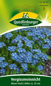 Vergißmeinnicht Blauer Korb