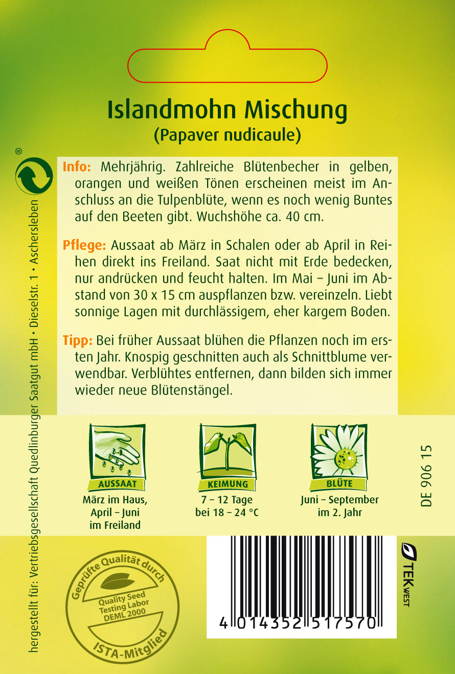 Island-Mohn Mischung