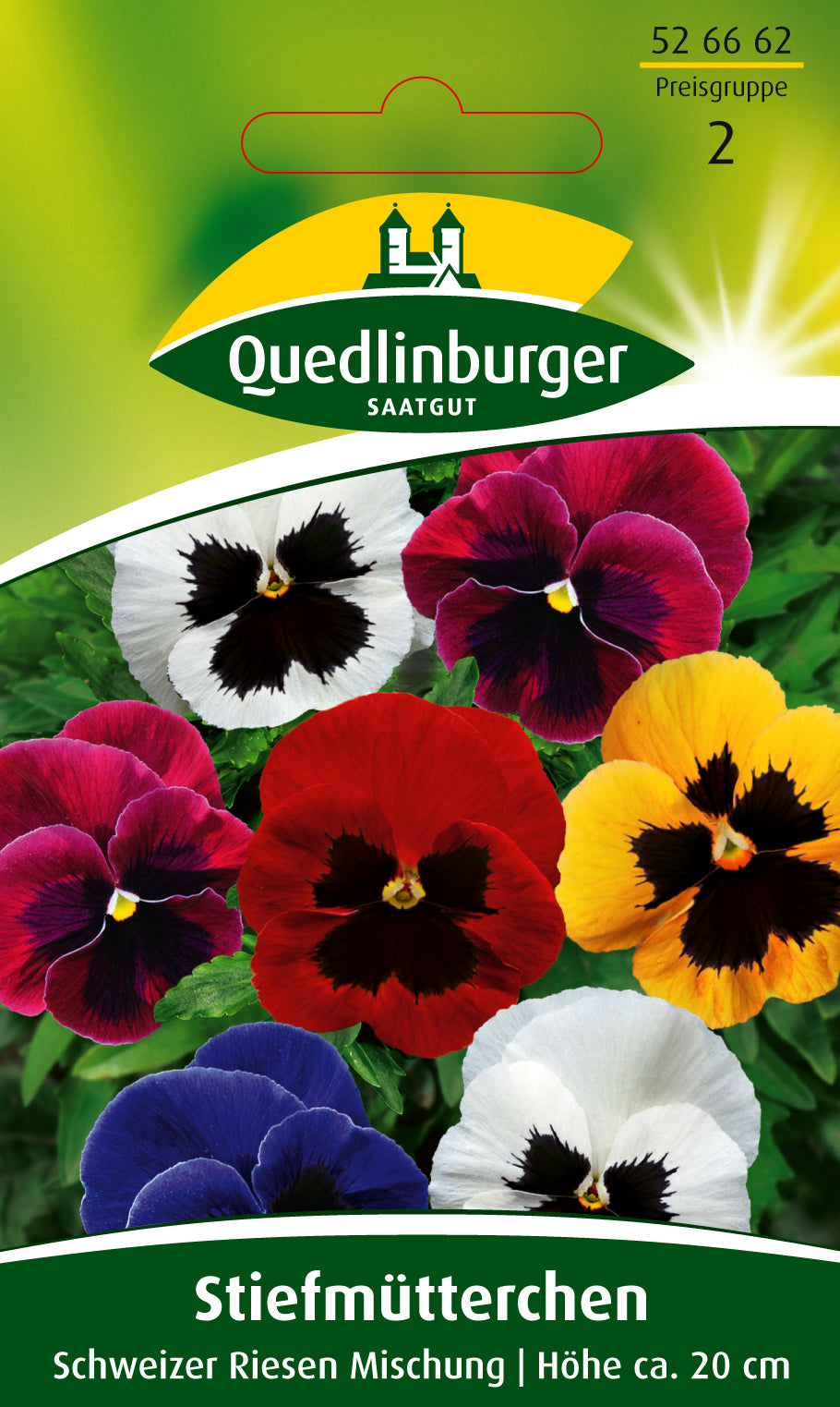 Stiefmütterchen Schweizer Riesen Mischung