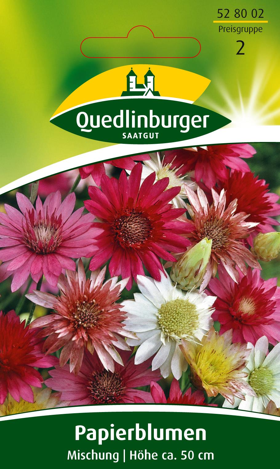 Papierblume Mischung