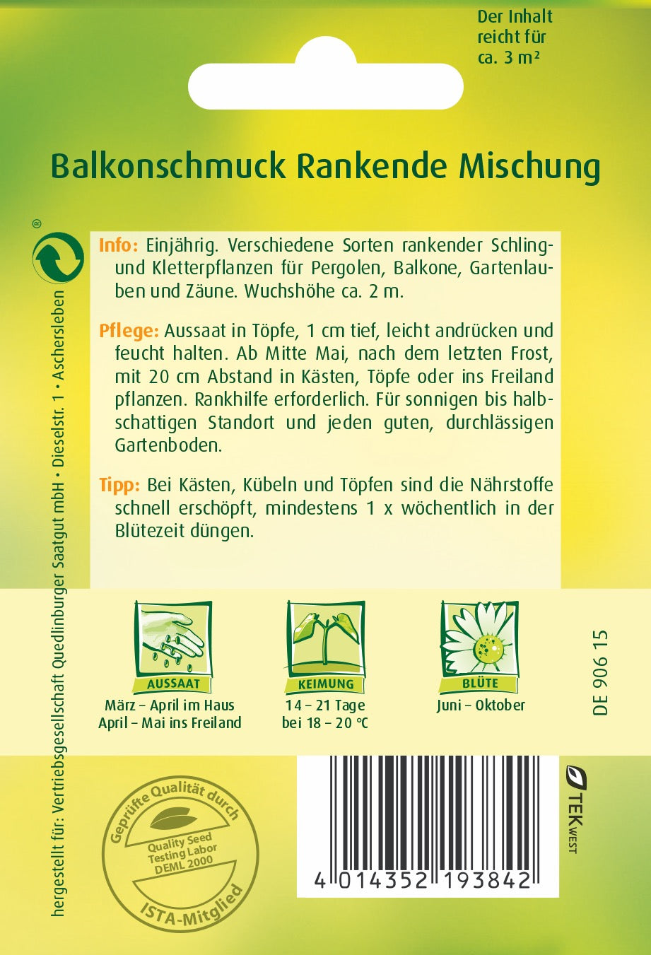 Balkonschmuck Rankende Mischung