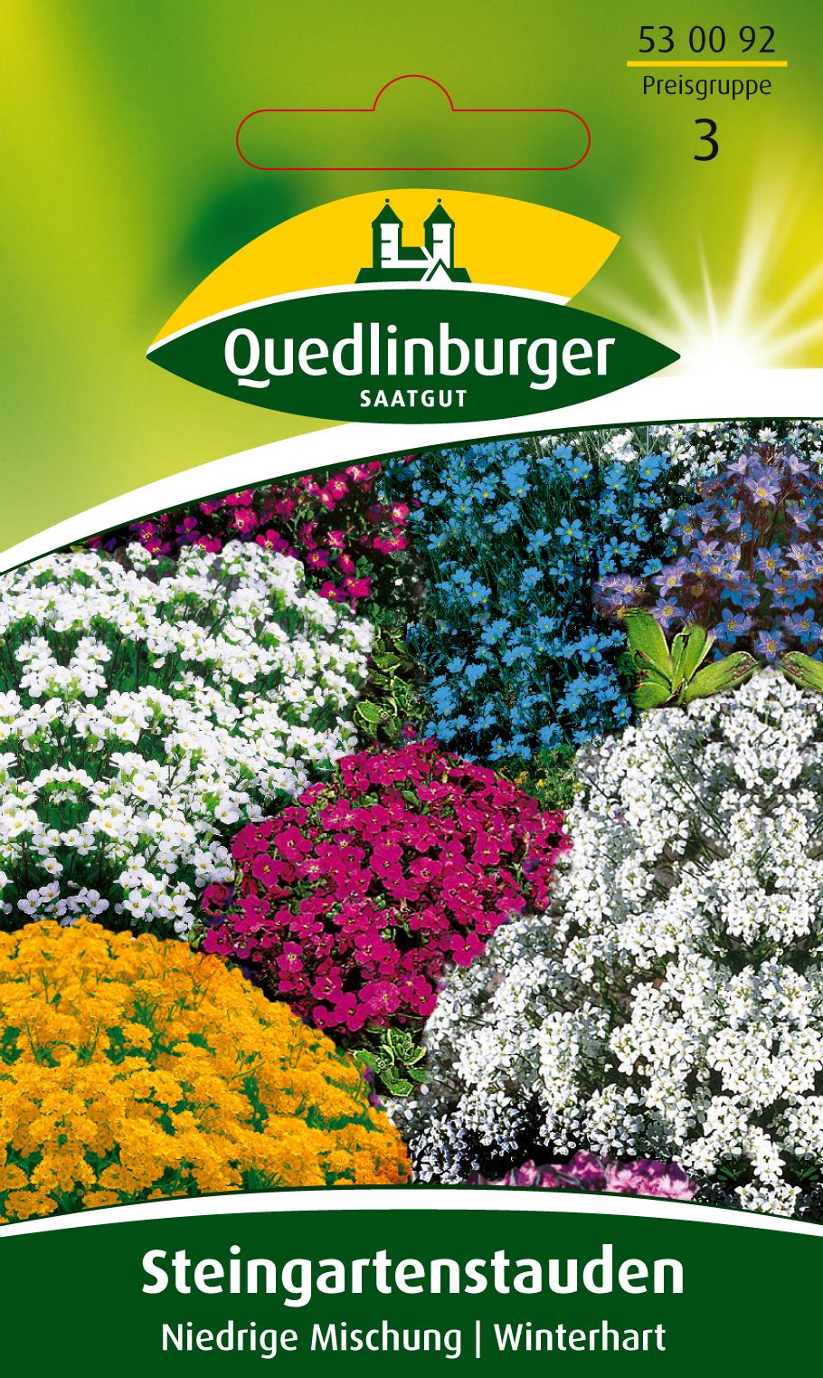 Steingartenstauden Niedrige Mischung