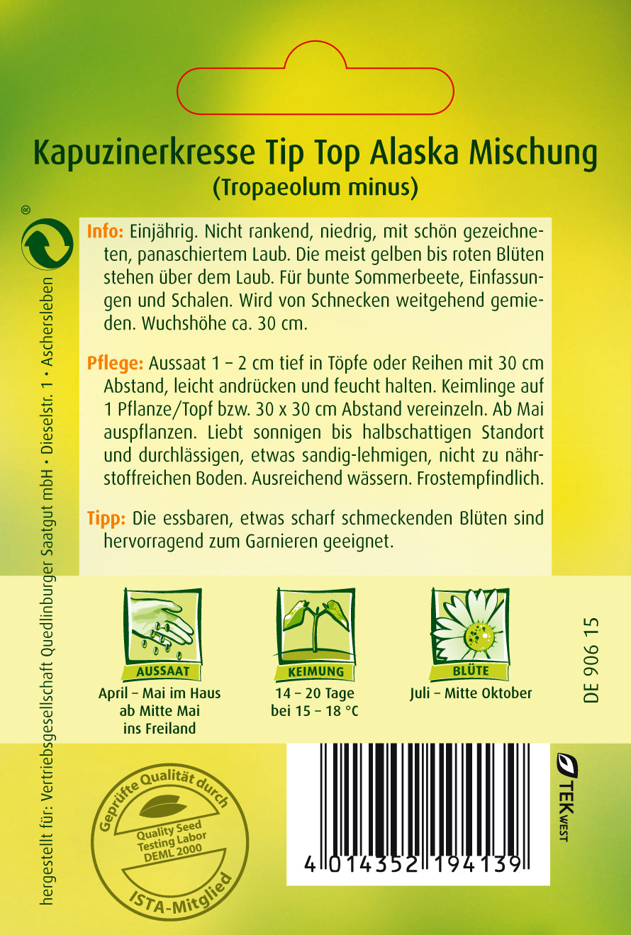 Kapuzinerkresse Tip Top