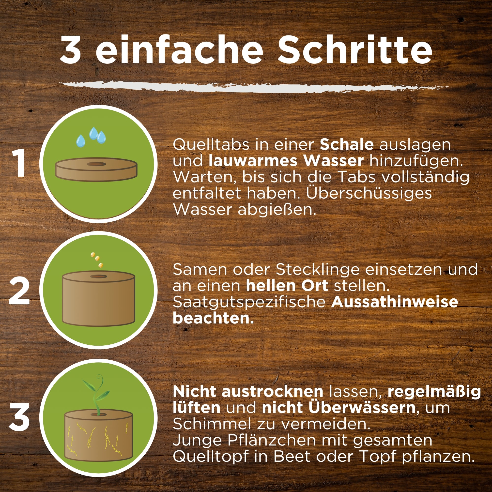 Quelltabletten 52 Stück